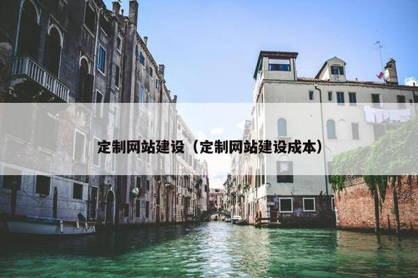 定制网站建设（定制网站建设成本）
