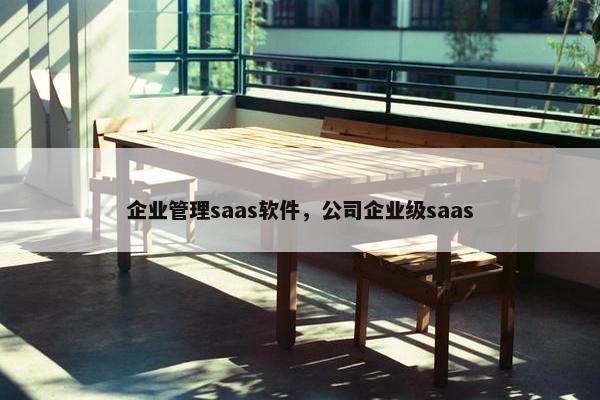 企业管理saas软件，公司企业级saas