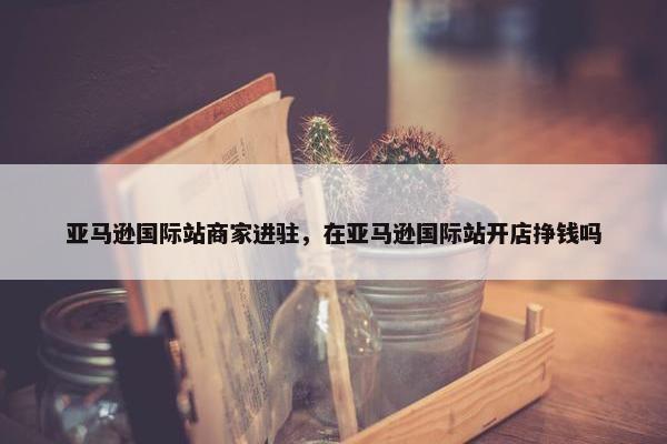 亚马逊国际站商家进驻，在亚马逊国际站开店挣钱吗