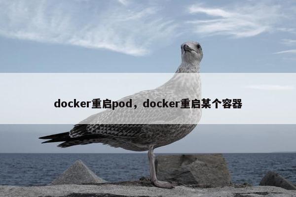 docker重启pod，docker重启某个容器