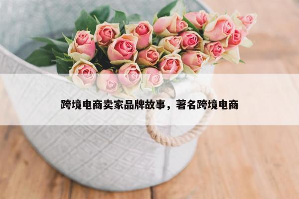 跨境电商卖家品牌故事，著名跨境电商