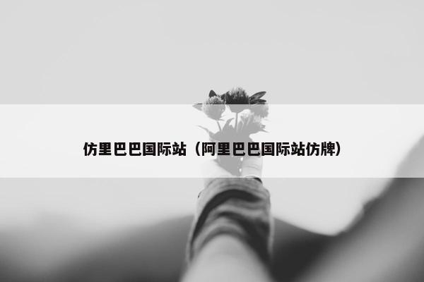 仿里巴巴国际站（阿里巴巴国际站仿牌）
