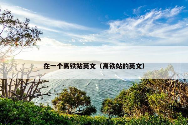 在一个高铁站英文（高铁站的英文）