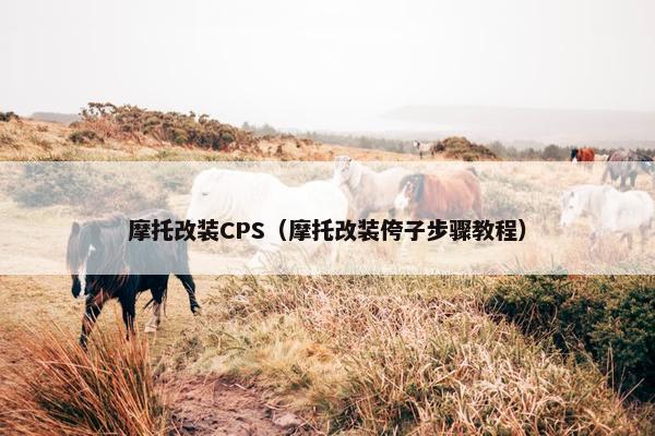 摩托改装CPS（摩托改装侉子步骤教程）