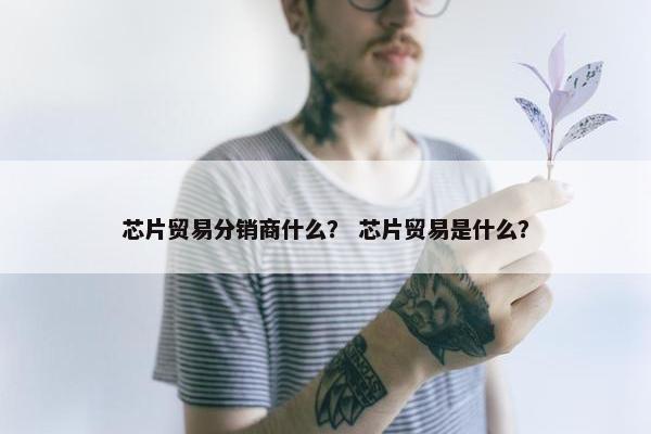 芯片贸易分销商什么？ 芯片贸易是什么？