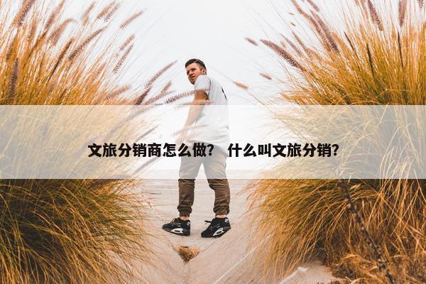 文旅分销商怎么做？ 什么叫文旅分销？