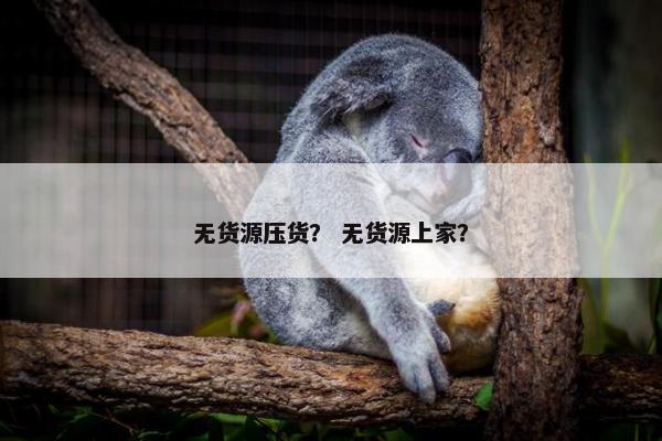 无货源压货？ 无货源上家？