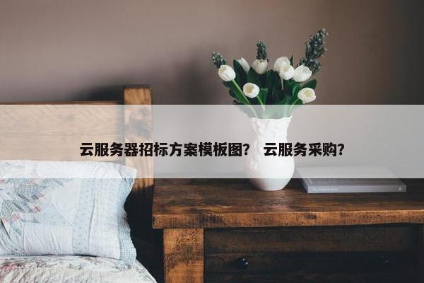 云服务器招标方案模板图？ 云服务采购？