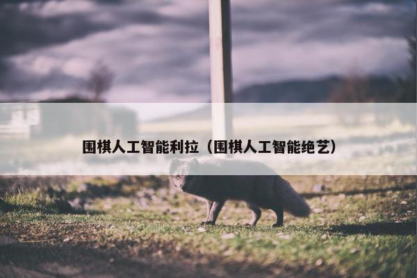 围棋人工智能利拉（围棋人工智能绝艺）
