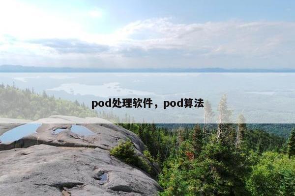 pod处理软件，pod算法