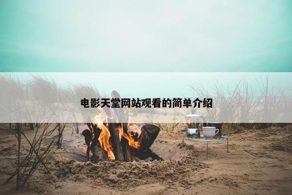 电影天堂网站观看的简单介绍