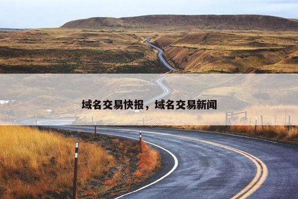 域名交易快报，域名交易新闻