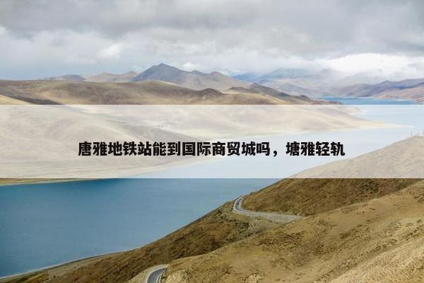 唐雅地铁站能到国际商贸城吗，塘雅轻轨