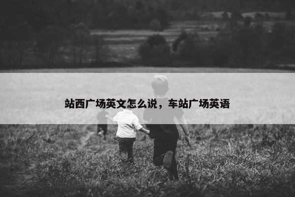 站西广场英文怎么说，车站广场英语