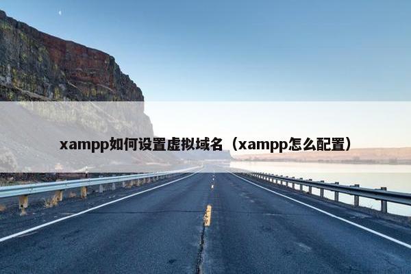 xampp如何设置虚拟域名（xampp怎么配置）
