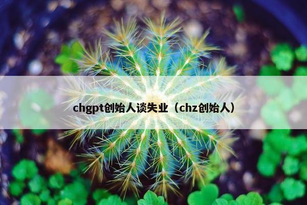 chgpt创始人谈失业（chz创始人）