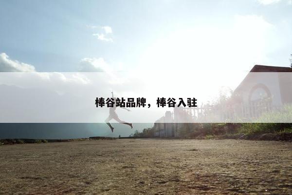棒谷站品牌，棒谷入驻
