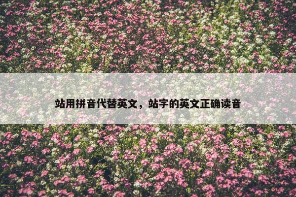站用拼音代替英文，站字的英文正确读音