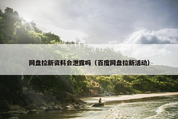 网盘拉新资料会泄露吗（百度网盘拉新活动）