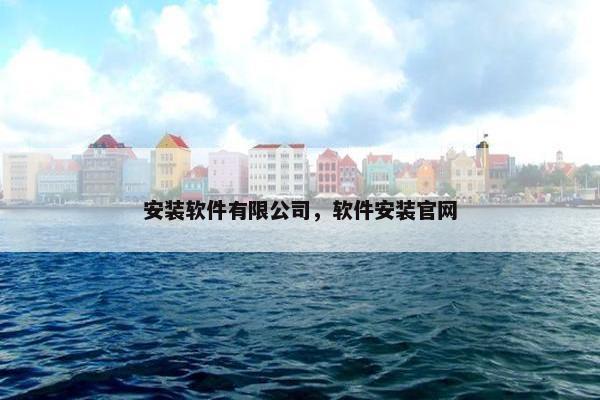 安装软件有限公司，软件安装官网