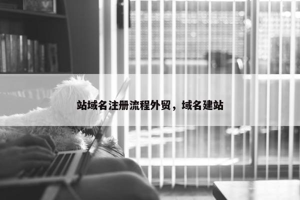 站域名注册流程外贸，域名建站