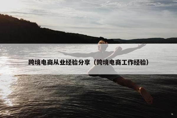 跨境电商从业经验分享（跨境电商工作经验）
