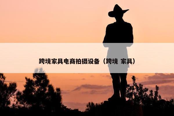 跨境家具电商拍摄设备（跨境 家具）