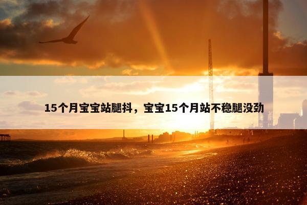 15个月宝宝站腿抖，宝宝15个月站不稳腿没劲
