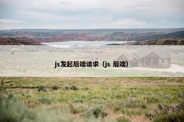 js发起后端请求（js 后端）