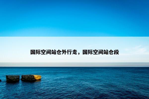 国际空间站仓外行走，国际空间站仓段