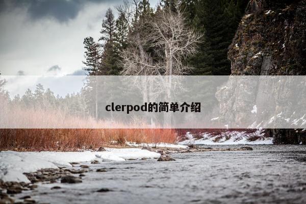 clerpod的简单介绍