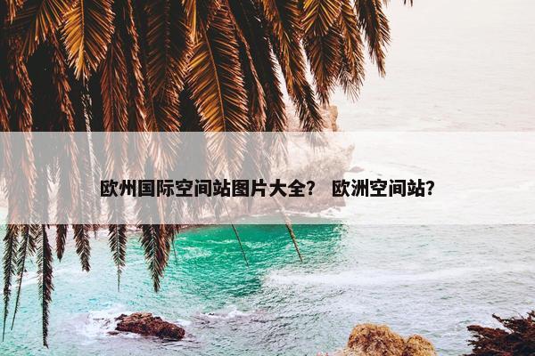 欧州国际空间站图片大全？ 欧洲空间站？