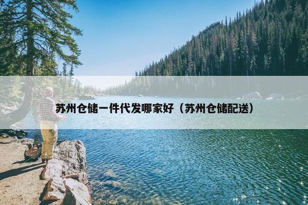 苏州仓储一件代发哪家好（苏州仓储配送）