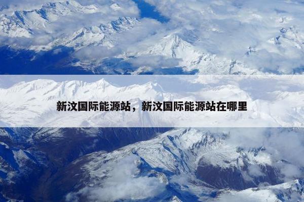 新汶国际能源站，新汶国际能源站在哪里
