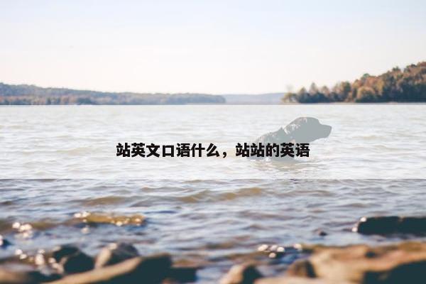 站英文口语什么，站站的英语