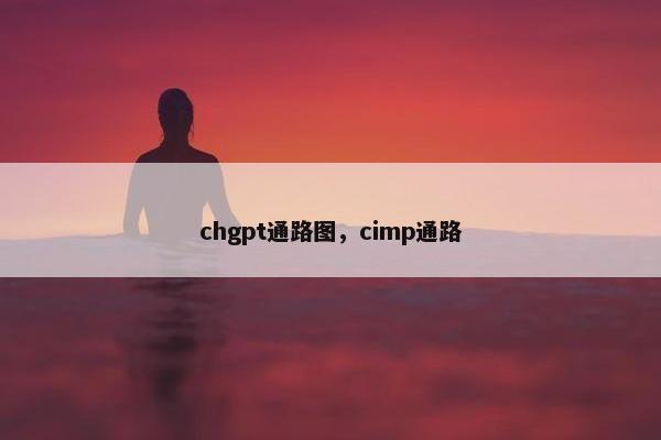 chgpt通路图，cimp通路