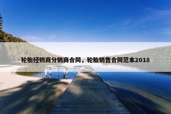 轮胎经销商分销商合同，轮胎销售合同范本2018