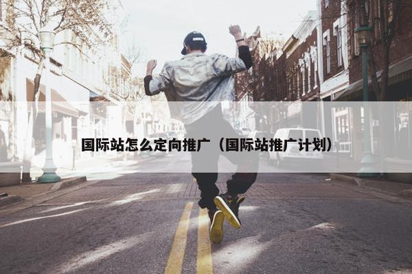 国际站怎么定向推广（国际站推广计划）