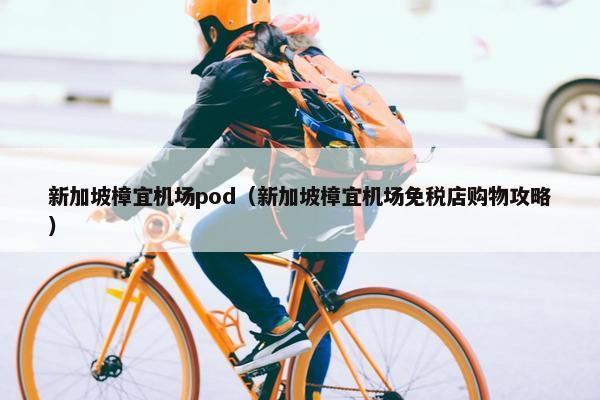 新加坡樟宜机场pod（新加坡樟宜机场免税店购物攻略）