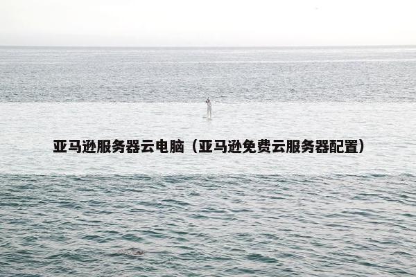 亚马逊服务器云电脑（亚马逊免费云服务器配置）