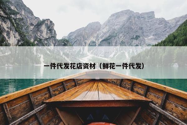 一件代发花店资材（鲜花一件代发）