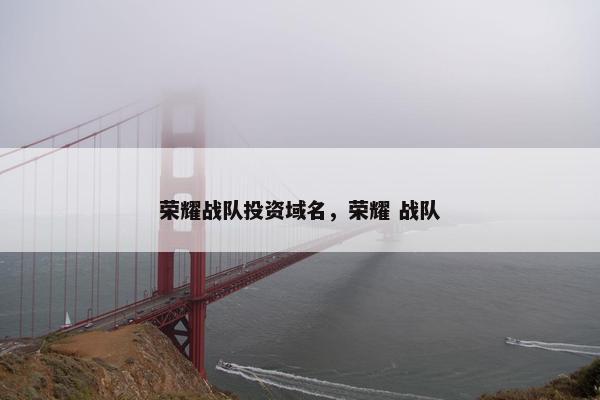 荣耀战队投资域名，荣耀 战队