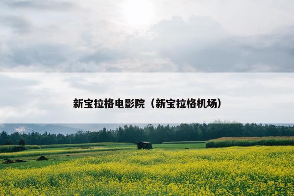 新宝拉格电影院（新宝拉格机场）