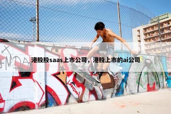 港股股saas上市公司，港股上市的ai公司