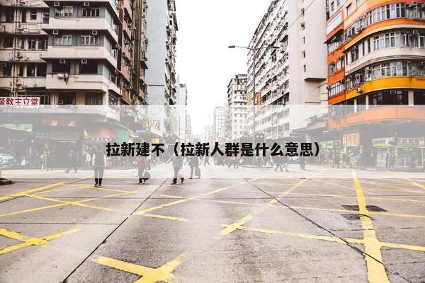 拉新建不（拉新人群是什么意思）