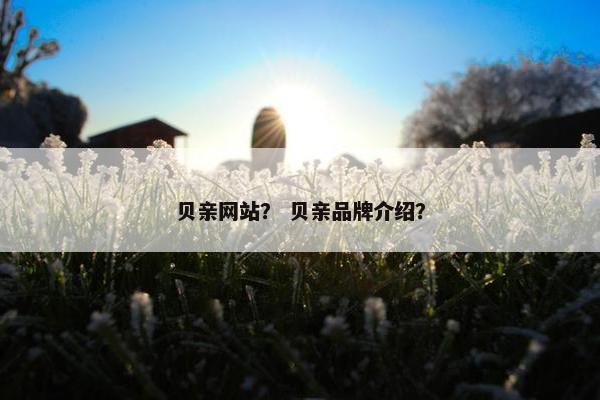 贝亲网站？ 贝亲品牌介绍？