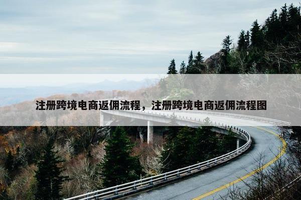 注册跨境电商返佣流程，注册跨境电商返佣流程图