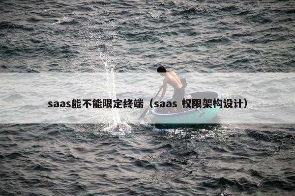 saas能不能限定终端（saas 权限架构设计）