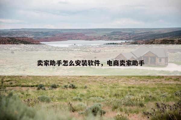 卖家助手怎么安装软件，电商卖家助手