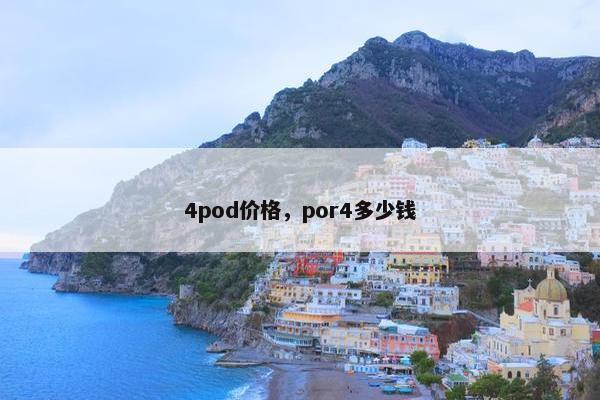 4pod价格，por4多少钱